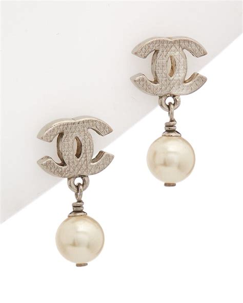 chanel pearl earrings ireland|chanel earrings uk.